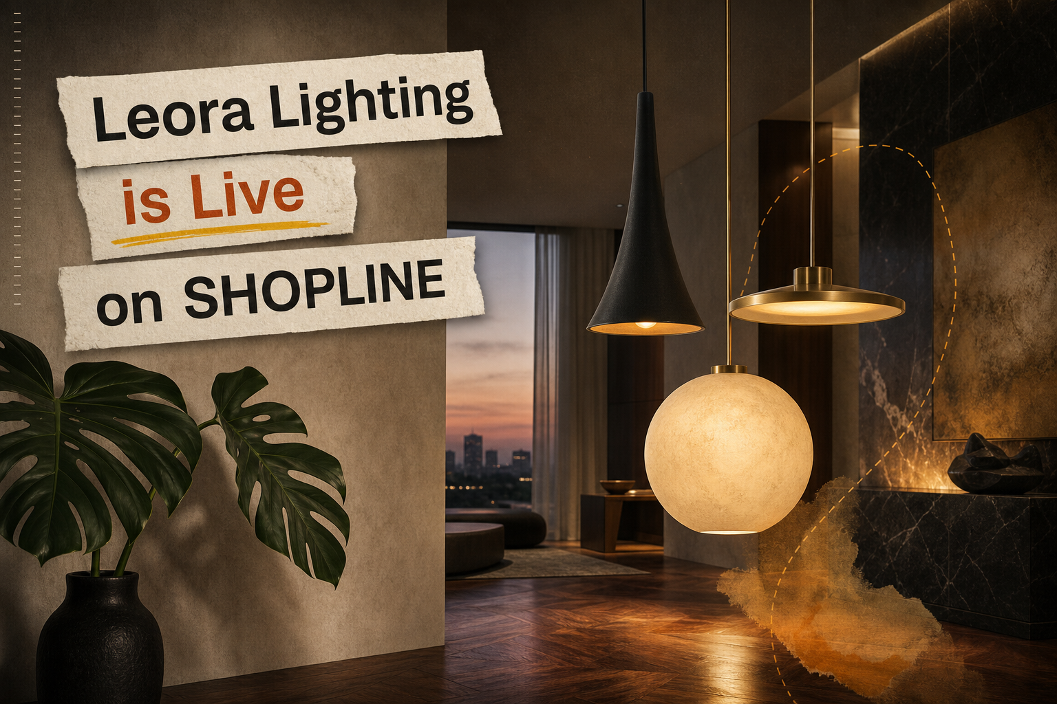 Leora Lighting Collaboration with STRATAGEMS — cover image