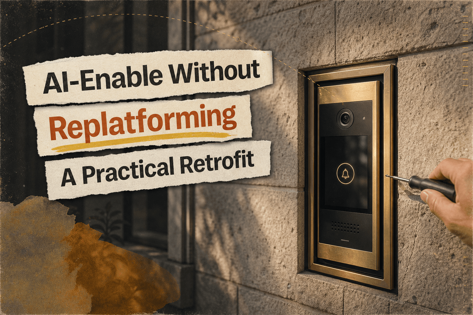 How to AI Enable Your Business Without a Tech Refresh — cover image