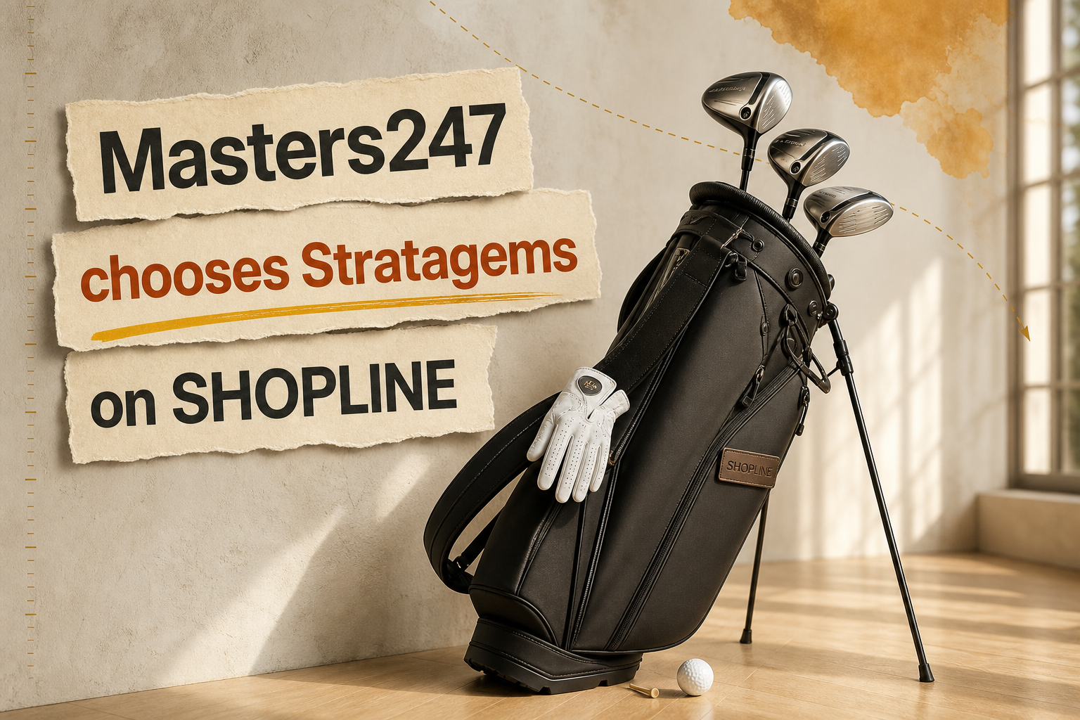 Masters247 chooses Stratagems and Shopline for their eCommerce Transformation — cover image