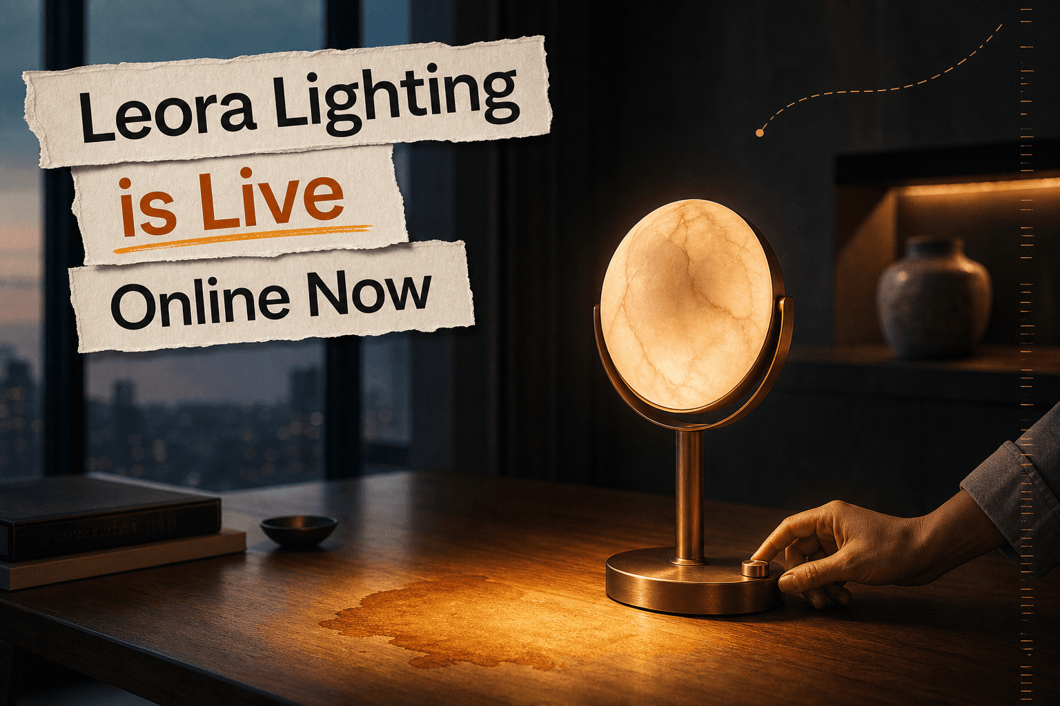 Leora Lighting is Live: A New Standard in Online Lighting Experiences — cover image